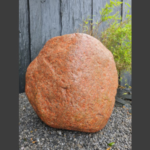 Roter Granit Findling 550kg