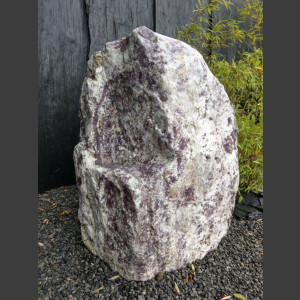 Jaspis Naturstein Monolith poliert 93cm
