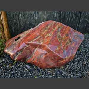Jaspis Naturstein Monolith poliert 93cm