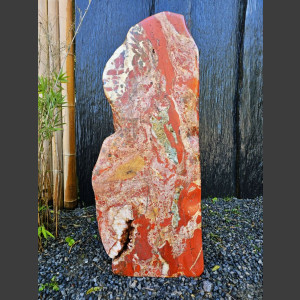 Jaspis Naturstein Monolith poliert 93cm