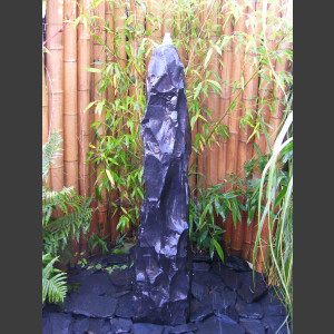 Marmor Monolith schwarz 120cm1