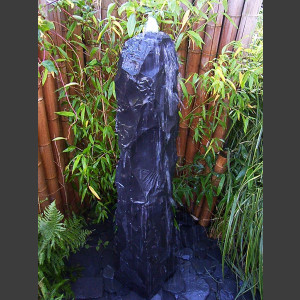 Marmor Monolith schwarz 150cm1