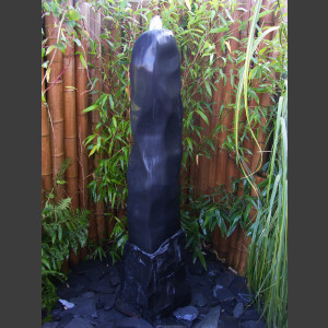 Marmor Monolith schwarz poliert 120cm1