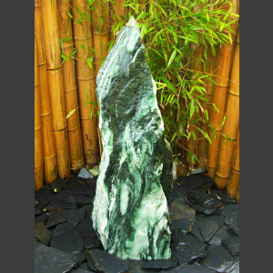 Komplettset Brunnen Atlantis Spaltfelsen grüner Quarzit95cm