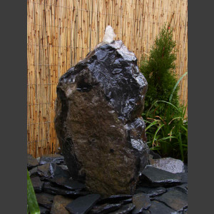 Gartenbrunnen Komplettset belgisch Granit 50cm