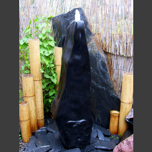 Marmor Monolith schwarz poliert 75cm1