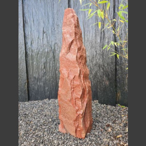 Naturstein Stele Wasa Quarzit 119cm hoch