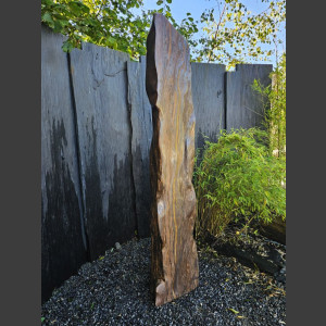 Jaspis Naturstein Monolith poliert 93cm