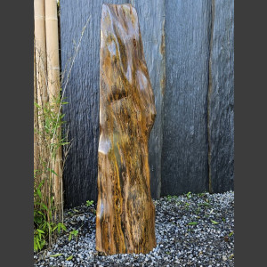 Jaspis Naturstein Monolith poliert 93cm