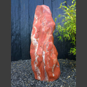 Jaspis Naturstein Monolith poliert 93cm