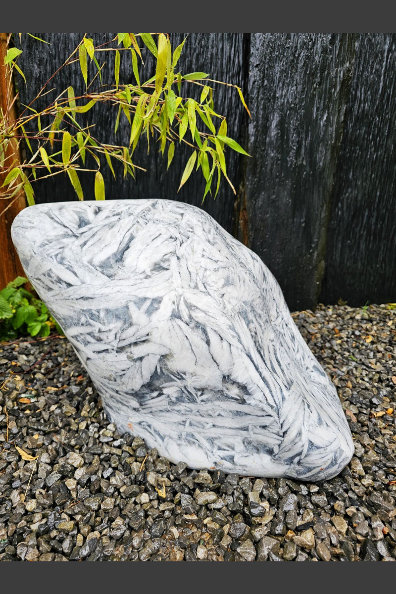 Monolith versteinerter Bambus 82cm - Monolithique