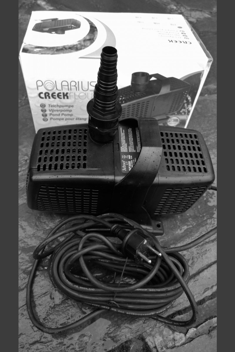 Pumpe Quellstein Brunnen Teichpumpe PC3000 Monolithique