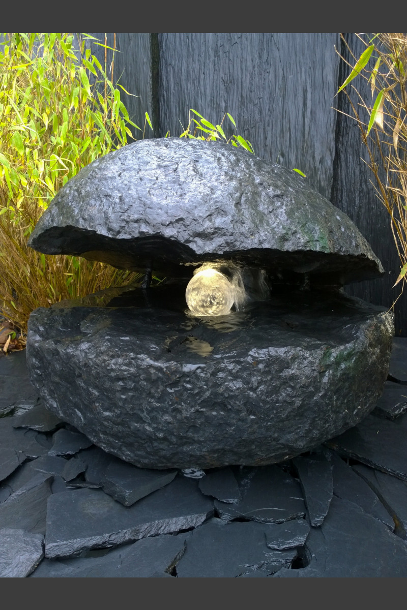 Fengshui Wasserkugel Mit Drehkugel – 5 Cm Durchmesser, Kristallglas | Für Aquarium, Deko & Als Glücksbringer