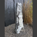 Marmor Monolith weiß-grau 96cm