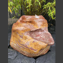 Bachlaufkaskaden Set geschliffener roter Onyx