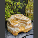 Bachlaufkaskaden Quellstein Set geschliffener Onyx 