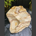 Bachlaufkaskaden Quellstein Set geschliffener Onyx 