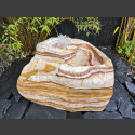 Bachlaufkaskaden Quellstein Set geschliffener Onyx 