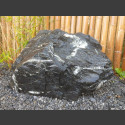 Quarz Schiefer Felsen schwarz weiß 305kg