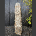 Zebra Gneis Naturstein Monolith 97cm hoch