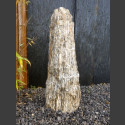 Zebra Gneis Naturstein Monolith 72cm hoch