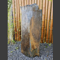 Monolith grau-brauner Schiefer 98cm hoch