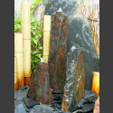 Triolithen Quellsteine grau-brauner Schiefer 75cm