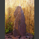 Schiefer Monolith Quellstein  lila 75cm hoch