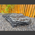 Quarz Schiefer Felsen schwarz weiß 121kg