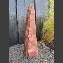 Naturstein Stele Wasa Quarzit 100cm hoch