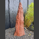 Naturstein Stele Wasa Quarzit 107cm hoch