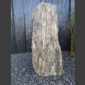 Zebra Gneis Naturstein Monolith 82cm hoch