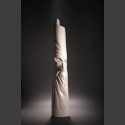 „ Das Protokoll“ portugiesischer Marmor Skulptur von Steff Bauer