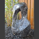 Marmor Showstone Skulptur grau-weiß 58cm