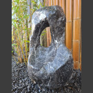 Marmor Showstone Skulptur grau-weiß 58cm