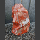 Jaspis Naturstein Monolith geschliffen 57cm