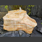 Bachlaufkaskaden Quellstein Set geschliffener Onyx 