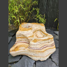 Bachlaufkaskaden Quellstein Set geschliffener Onyx 
