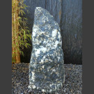 Marmor Monolith grün-weiß 90cm hoch