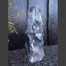 Alaska Marmor Monolith schwarz-weiß 79cm