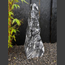 Alaska Marmor Monolith schwarz-weiß 93cm