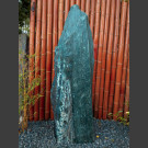 Serpentinit Naturstein Monolith 139cm hoch