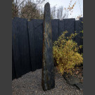 Monolith grau-schwarzer Schiefer 220cm hoch