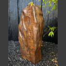 Tigerauge Naturstein Monolith geschliffen 82cm