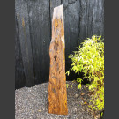 Tigerauge Naturstein Monolith geschliffen 161cm