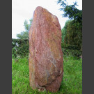 Menhir rot-bunter Schiefer 100cm