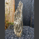 Zebra Gneis Naturstein Monolith 59cm hoch