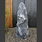 Alaska Marmor Monolith schwarz-weiß 83cm