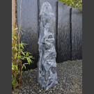 Alaska Marmor Monolith schwarz-weiß122cm