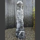 Alaska Marmor Monolith schwarz-weiß119cm